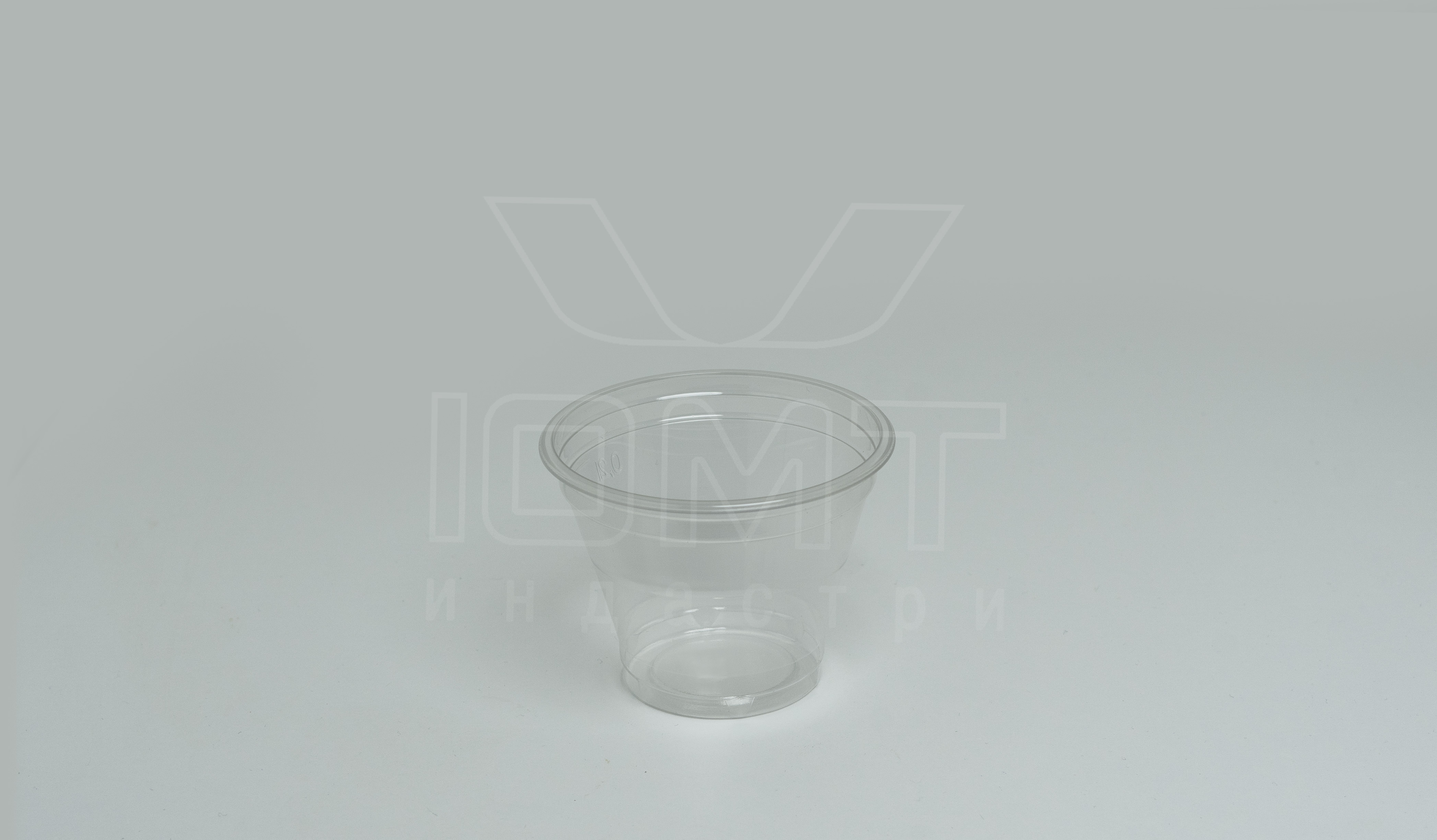 Стакан «шейкер» ПЭТ D=95мм цвет прозрачный 200мл