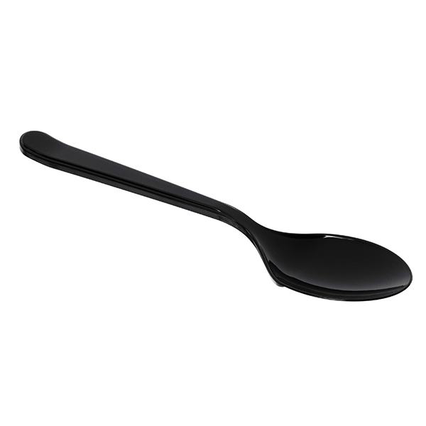 Ложка столовая «Кристалл» 180 мм PS цвет Черный