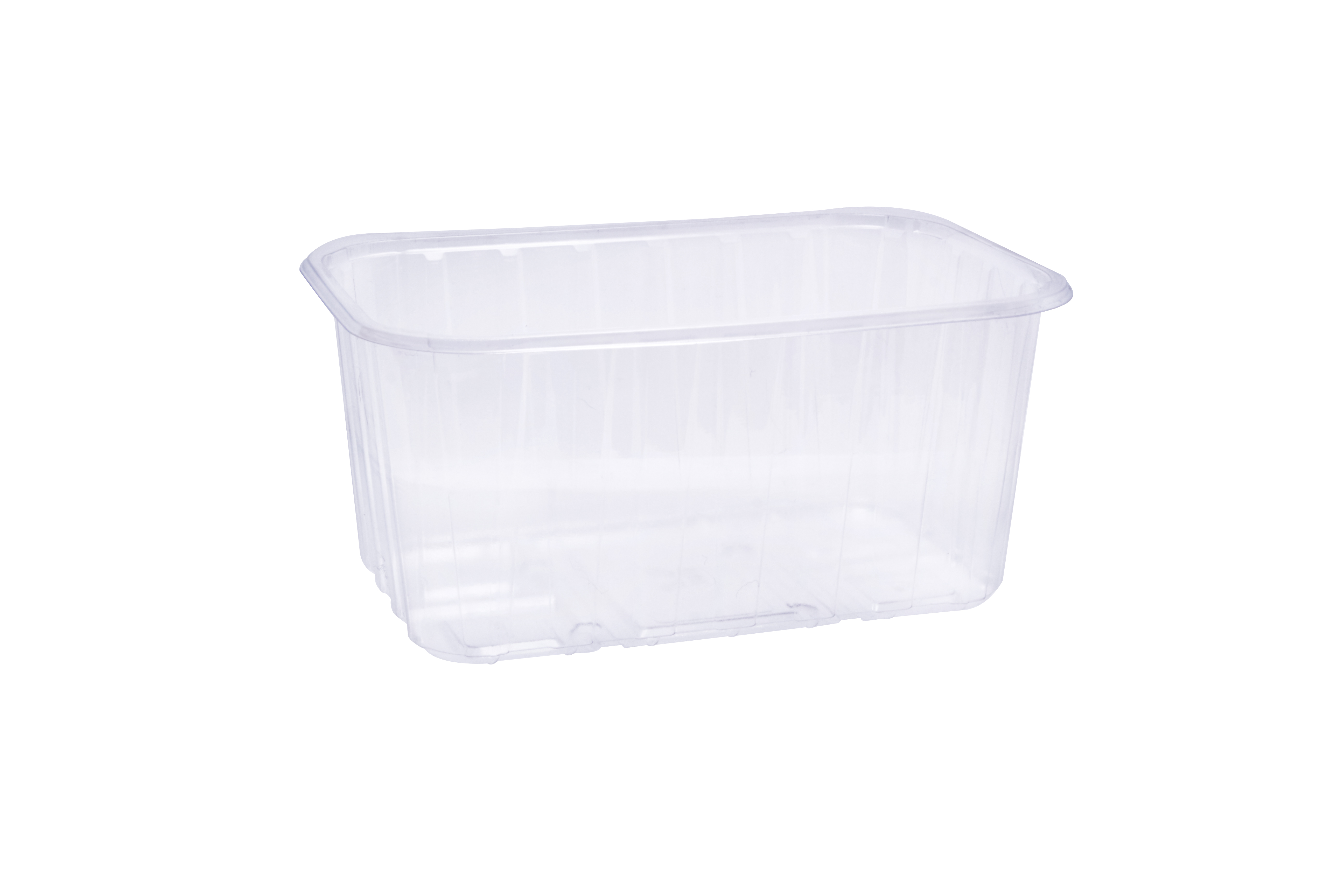 Контейнер ПЭТ с отверстиями прямоугольный КФ 188*120*75 КФ 1100мл (для ягод,фруктов,зелени...