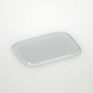 Крышка для бумажного контейнера 200x120мм OneClick Lid 800/0 800 мл Низкая цвет Прозрачный (х50/300)