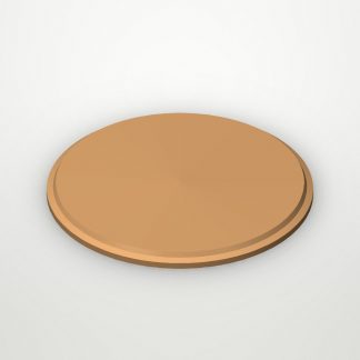 Крышка бумажная Крафт для круглой супницы d=98