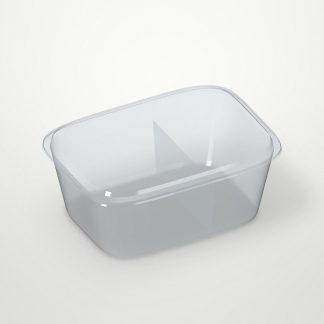 Емкость фуршетная «Тост Бокс» с крышкой (4 секции) дуб ,H=16,L=36,B=33,5см св. дерево