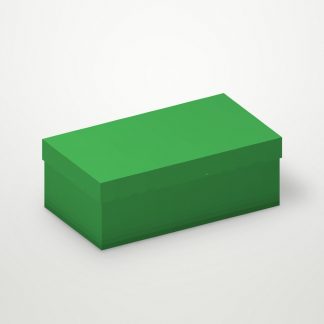 Коробка НГ из картона 1100гр 360x115x110мм Фура "Изумрудная" с видеоанимацией и игрой (х1/55)