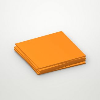Салфетки бумажные Оранжевые 24×24 см 400 шт.