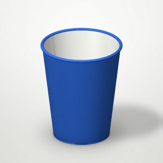 Бумажный стакан Ecopak Emoji голубой d=90 350 мл