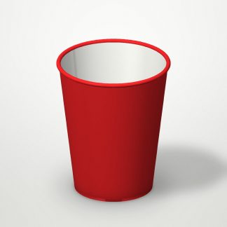 Бумажный стакан EcoCups Коллаж красный d=90 350 мл