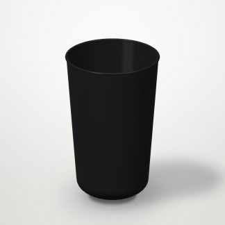Стакан Bubble cup/шейкер глянец 500мл ПП 90мм цвет черный 500мл Перинт (х560)