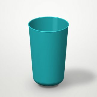 Стакан Bubble cup/шейкер глянец 500мл ПП 90мм цвет Бирюзовый 500мл Перинт (х560)