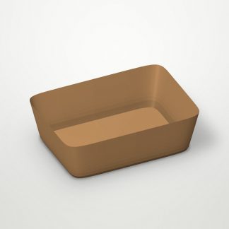 Гофрированная коробка для овощей (овощной лоток) 390*290*180 (20,3л) из 3-х слойного гофрокартона бур/бур