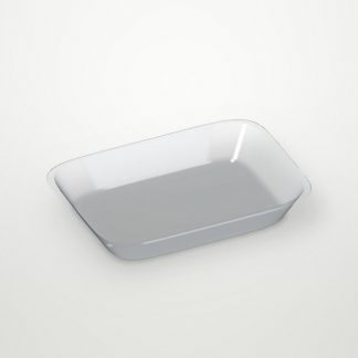 Лоток (контейнер) прямоугольный ПП под запайку ПК-29-8, 1400мл 187x137x83мм цвет Прозрачный Кастер (х400)